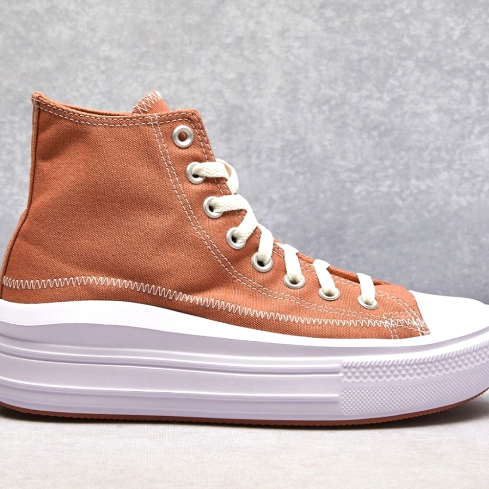 Converse Chuck Taylor All-Star CTAS Move HI Clay Pot A04672C Women’s Size 9Br